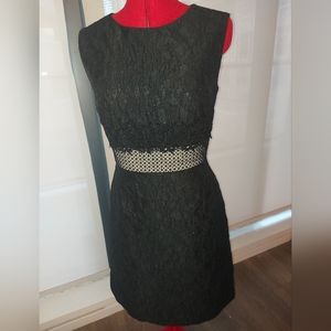 Black floral Antonio Melani Dress size 6